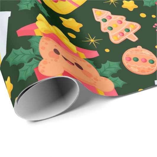 Wrapping Paper PAPEL DE REGALO NAVIDEÑO Cadeaupapier (Rol Hoek)