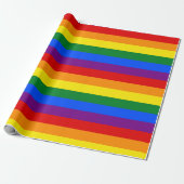 Wrapping Paper - Pride Colours Cadeaupapier (Uitgerold)