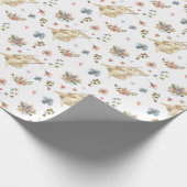 Wrapping Paper - Rabbits Cadeaupapier (Hoek)