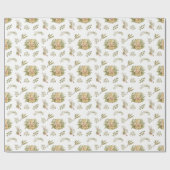 Wrapping Paper - Rabbits Pattern Cadeaupapier (Vlak)