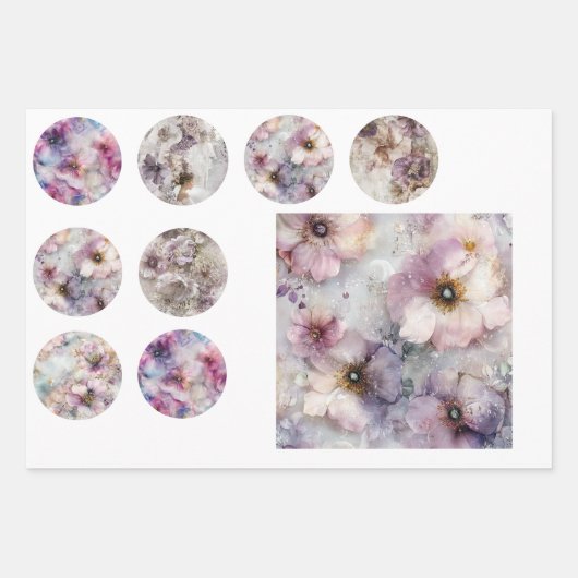 Wrapping Paper Resin Tile & Coasters Dragonfly Art (Voorkant 3)