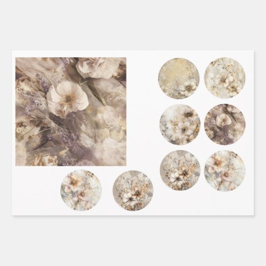 Wrapping Paper Resin Tile & Coasters Dragonfly Art (Voorkant 2)