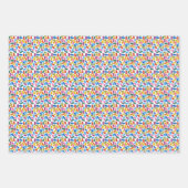 wrapping paper set confetti (Voorkant 3)