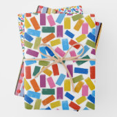 wrapping paper set confetti (In situ)