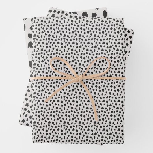 Wrapping Paper Sheets - Animal Print Pattern (In situ)