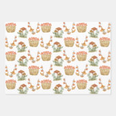 Wrapping Paper Sheets - Autumn Fall Pumpkin Rabbit (Voorkant 2)
