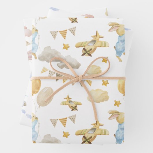 Wrapping Paper Sheets - Baby And Children Patterns (In situ)