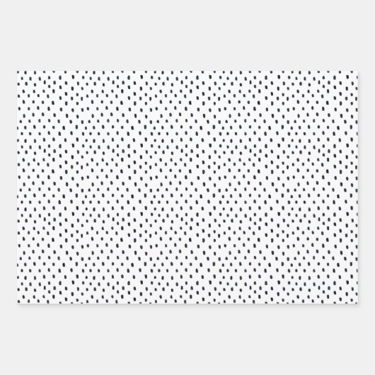 Wrapping Paper Sheets - Blue Dots Pattern (Voorkant 3)
