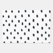 Wrapping Paper Sheets - Blue Dots Pattern (Voorkant 2)