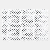 Wrapping Paper Sheets - Blue Dots Pattern (Voorkant)