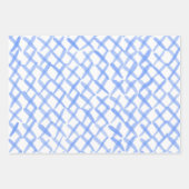 Wrapping Paper Sheets - Blue Patterns (Voorkant 3)