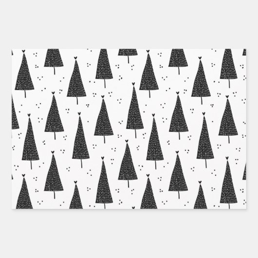 Wrapping Paper Sheets - Christmas Patterns (Voorkant 3)