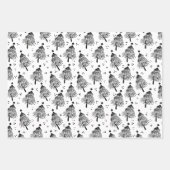 Wrapping Paper Sheets - Christmas Patterns (Voorkant 3)