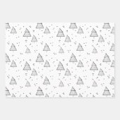 Wrapping Paper Sheets - Christmas Patterns (Voorkant 2)