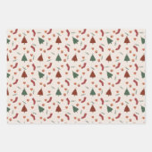 Wrapping Paper Sheets - Christmas Patterns (Voorkant 3)