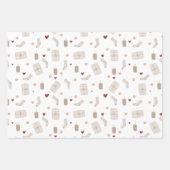 Wrapping Paper Sheets - Christmas Patterns (Voorkant)