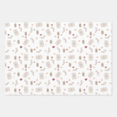 Wrapping Paper Sheets - Christmas Patterns (Voorkant)