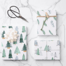 Wrapping Paper Sheets - Christmas Patterns
