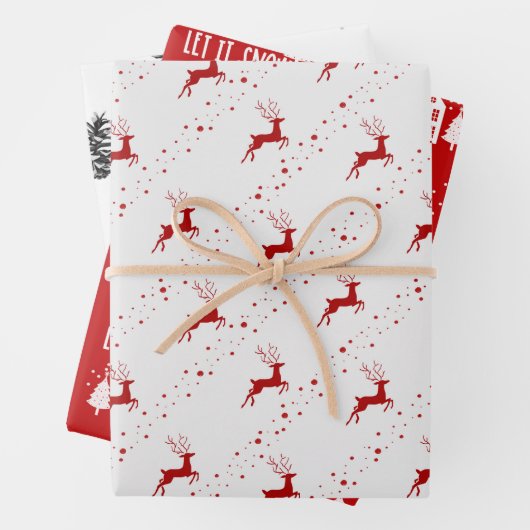 Wrapping Paper Sheets - Christmas Patterns (In situ)