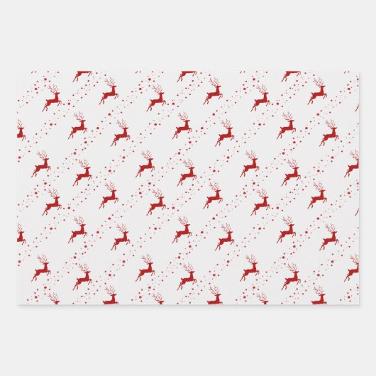 Wrapping Paper Sheets - Christmas Patterns (Voorkant)