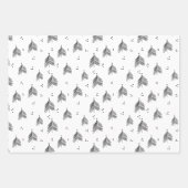 Wrapping Paper Sheets - Christmas Tree Patterns (Voorkant 3)