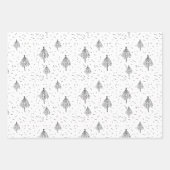 Wrapping Paper Sheets - Christmas Tree Patterns (Voorkant 2)