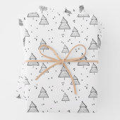 Wrapping Paper Sheets - Christmas Tree Patterns (In situ)