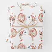 Wrapping Paper Sheets - Circus Fair Carnival Clown (In situ)