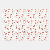 Wrapping Paper Sheets - Floral Pattern (Voorkant 3)