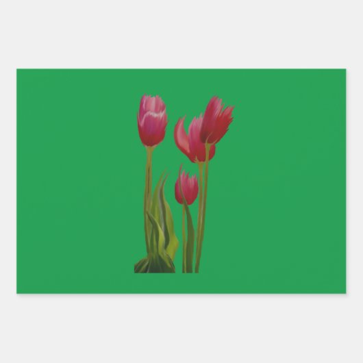 Wrapping Paper Sheets Flower (Voorkant 3)