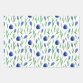 Wrapping Paper Sheets - Flowers & Leaves (Voorkant 3)