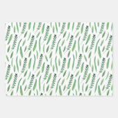 Wrapping Paper Sheets - Flowers & Leaves (Voorkant 2)