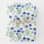 Wrapping Paper Sheets - Flowers & Leaves (In situ)