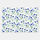 Wrapping Paper Sheets - Flowers & Leaves (Voorkant)