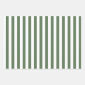 Wrapping Paper Sheets - Green & White Christmas (Voorkant 3)