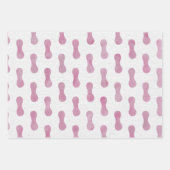 Wrapping Paper Sheets - Pink Pattern (Voorkant 3)