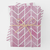 Wrapping Paper Sheets - Pink Pattern (In situ)