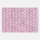 Wrapping Paper Sheets - Pink Pattern (Voorkant)