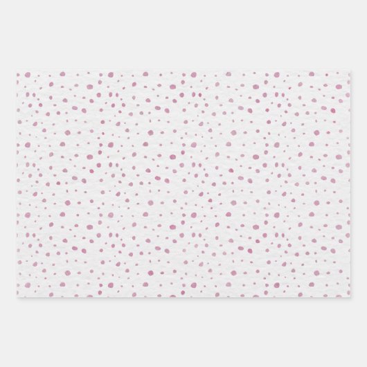 Wrapping Paper Sheets - Pink Patterns (Voorkant)