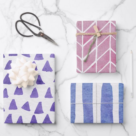 Wrapping Paper Sheets - Pretty Patterns (Voorkant)