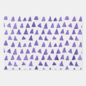 Wrapping Paper Sheets - Purple Patterns (Voorkant 3)