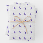 Wrapping Paper Sheets - Purple Patterns (In situ)