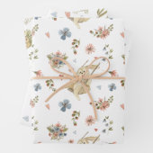Wrapping Paper Sheets - Rabbits & Hearts (In situ)