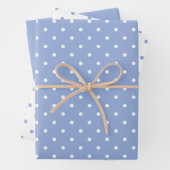 Wrapping Paper Sheets - Sky Blue Patterns (In situ)