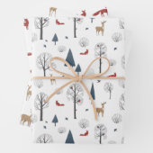 Wrapping Paper Sheets - Winter Patterns (In situ)