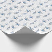 Wrapping Paper - Snow Mice Pattern Cadeaupapier (Hoek)