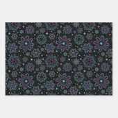 Wrapping paper "Snowflakes" (Voorkant 2)