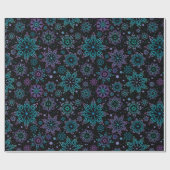 Wrapping paper "Snowflakes" Cadeaupapier (Vlak)