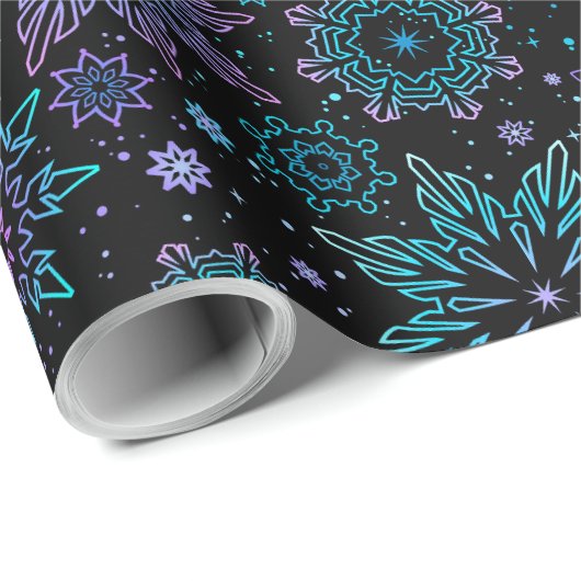 Wrapping paper "Snowflakes" Cadeaupapier (Rol Hoek)