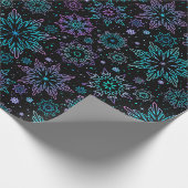 Wrapping paper "Snowflakes" Cadeaupapier (Hoek)